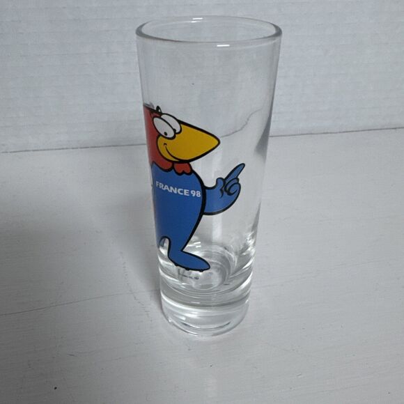 France 1998 World Cup Soccer Tournament Shot Glass - Picture 2 of 5